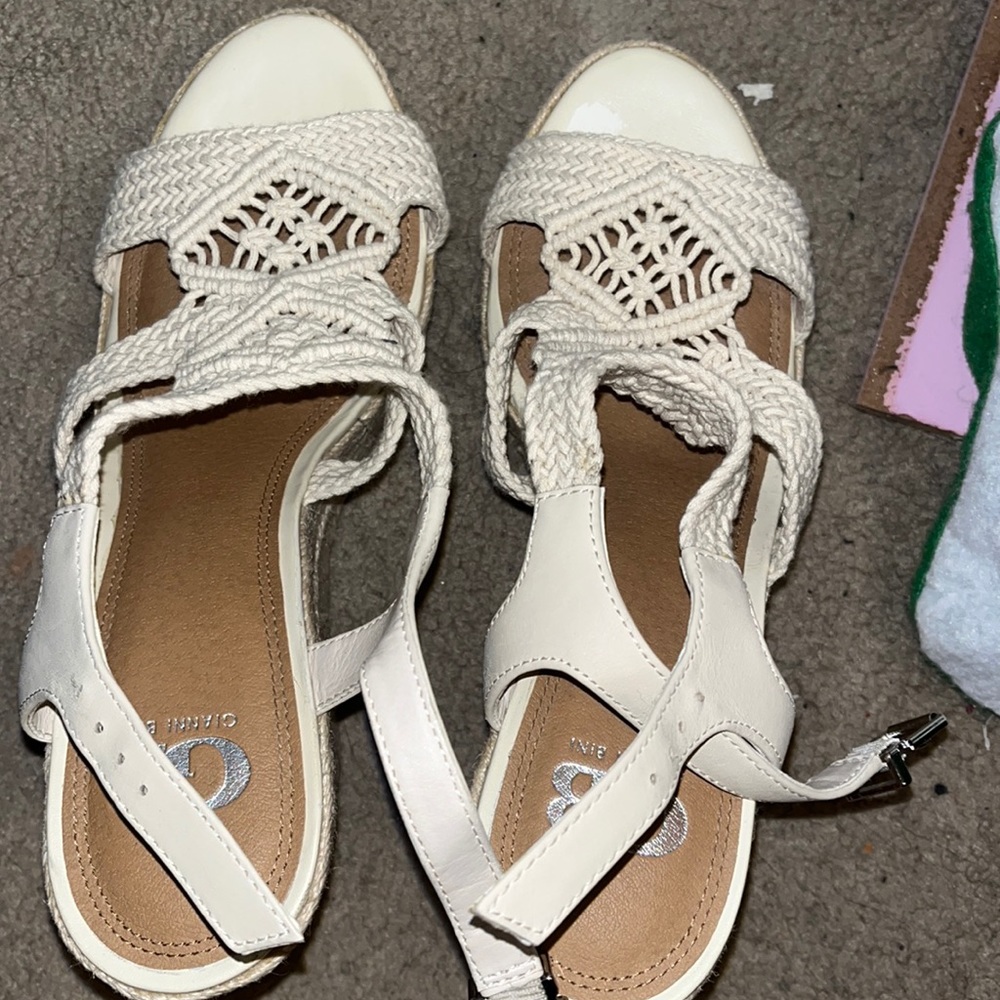 Wedged heels